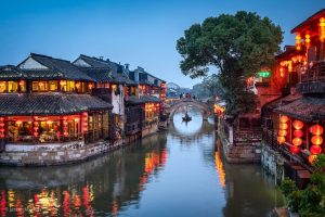 Xitang Water Town Zhejiang Province